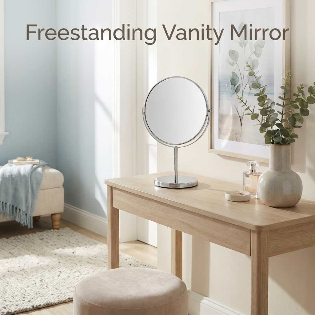 Chrome Vanity Mirror