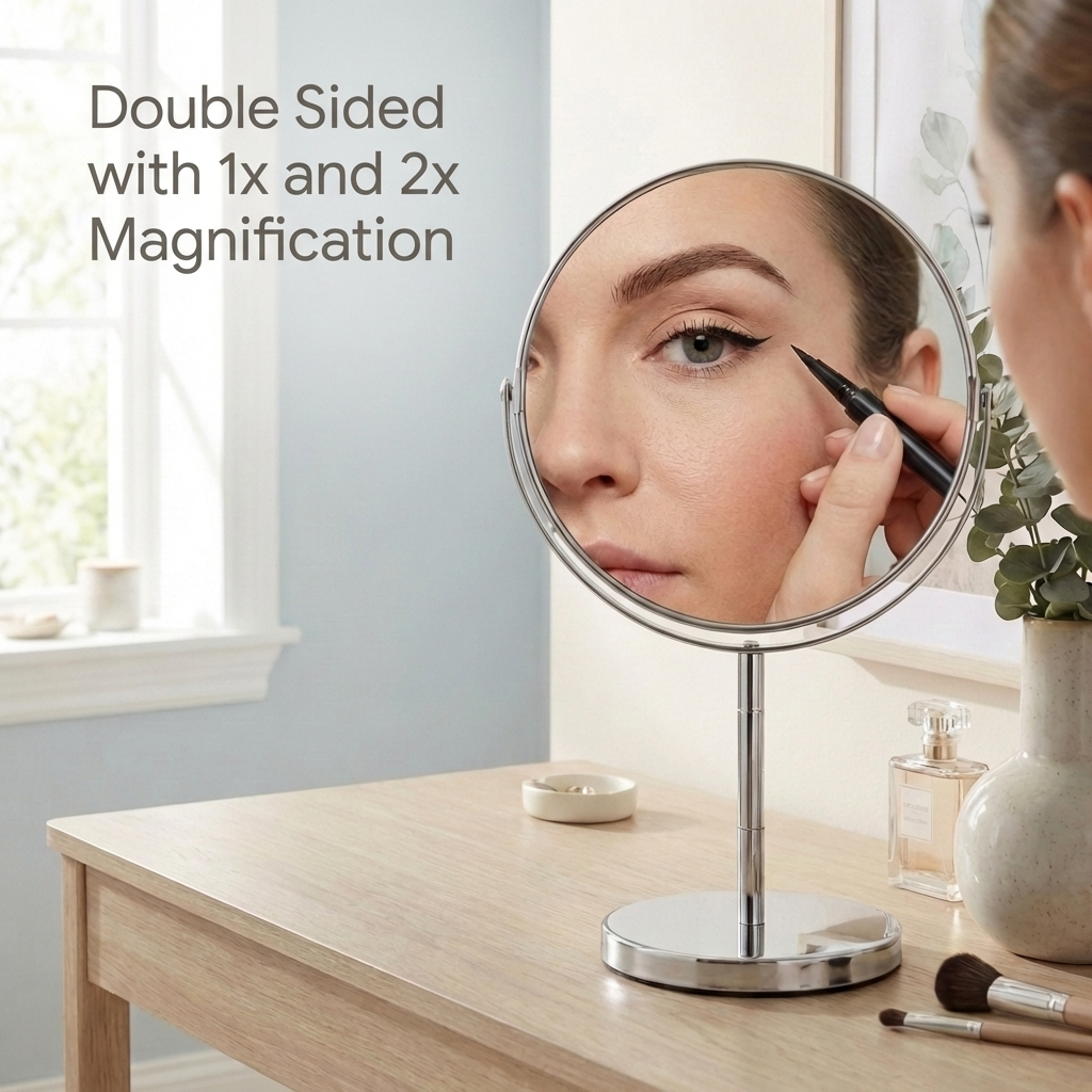 Chrome Vanity Mirror