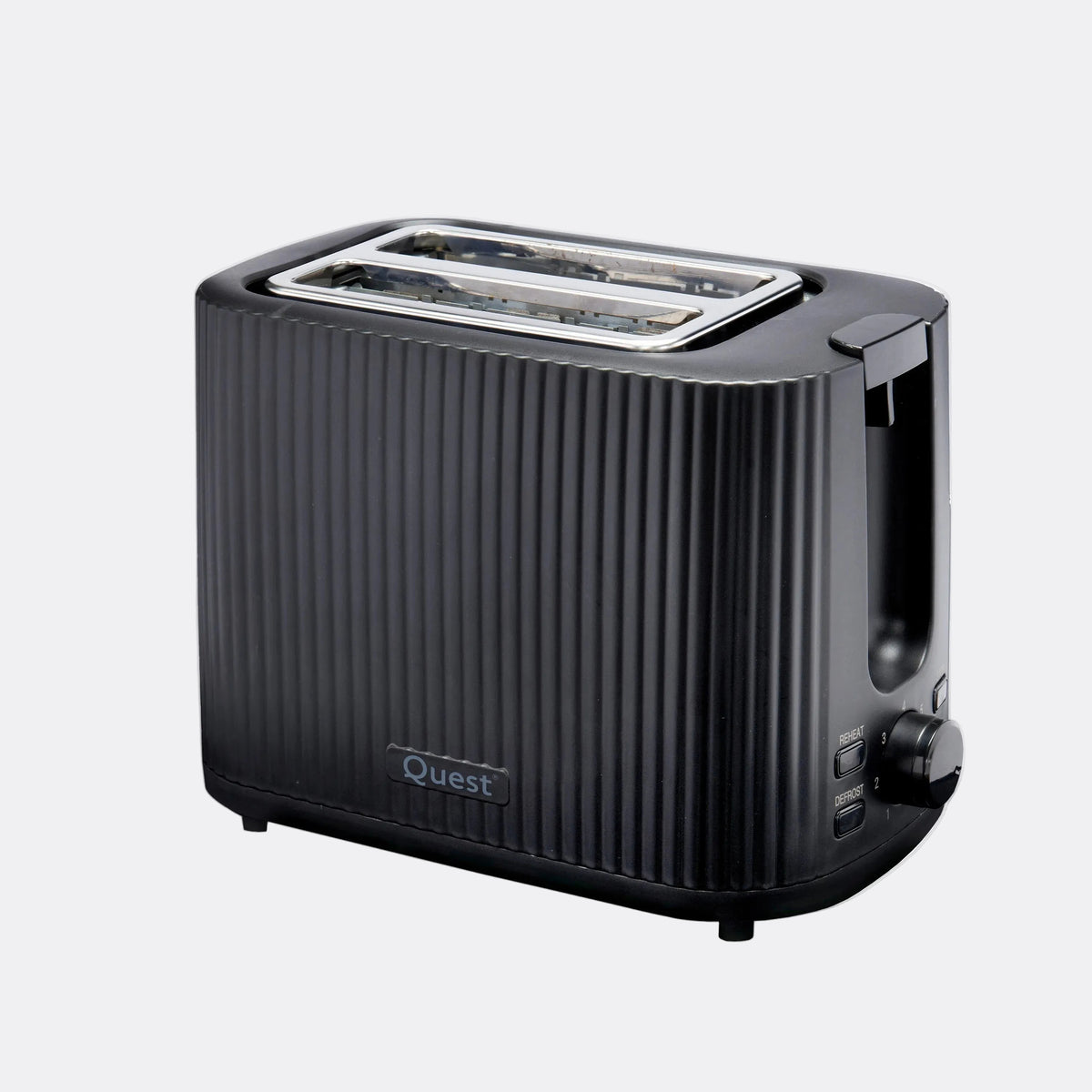 2 Slice Toaster Grooved Design
