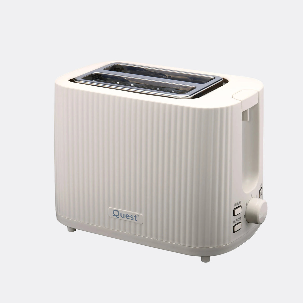 2 Slice Toaster Grooved Design