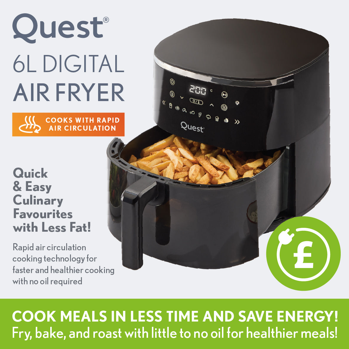 6L Digital Air Fryer