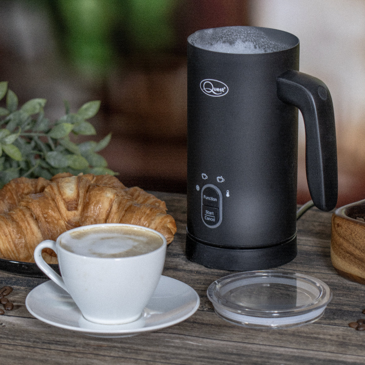 Automatic Milk Frother - Black