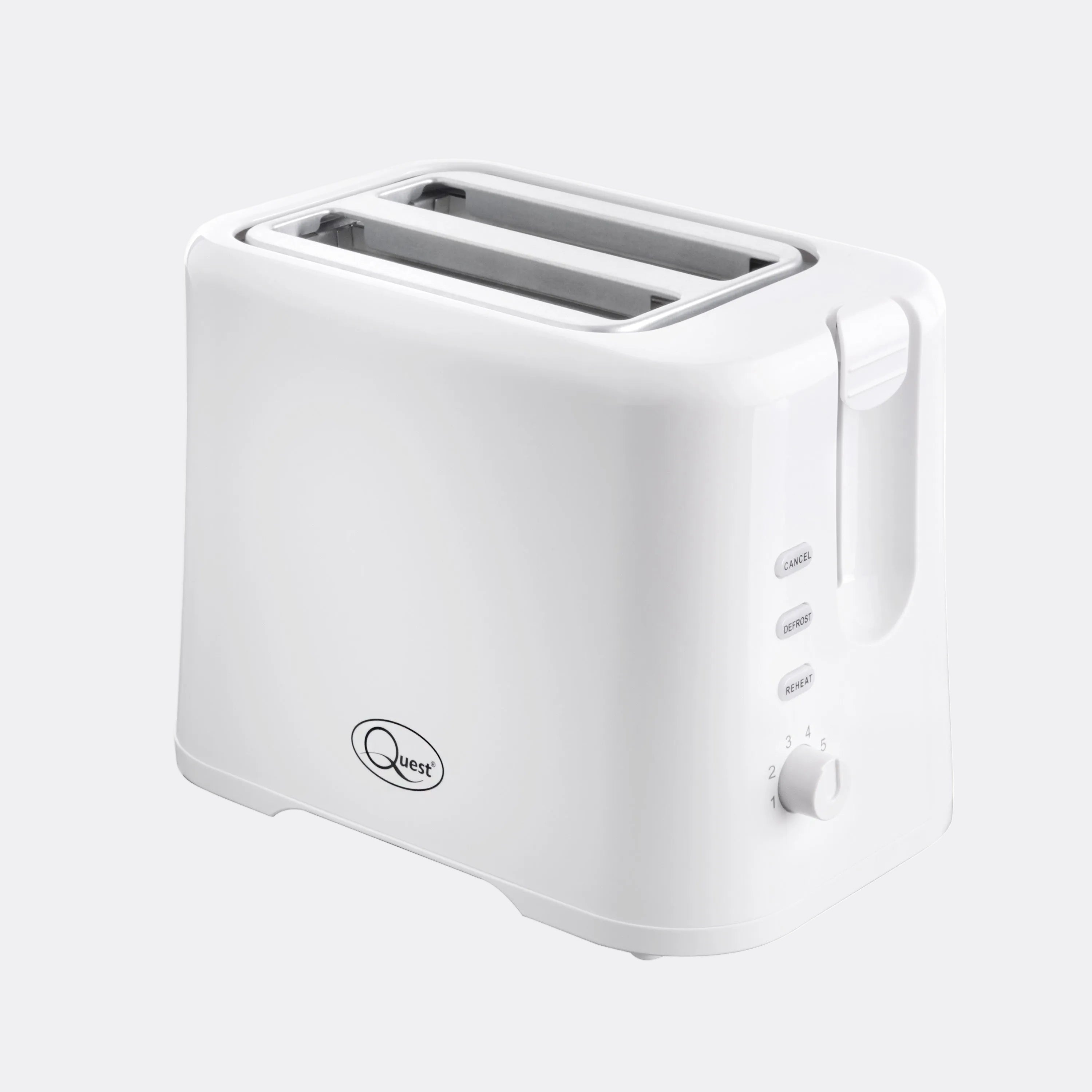 2 Slice Toaster - White