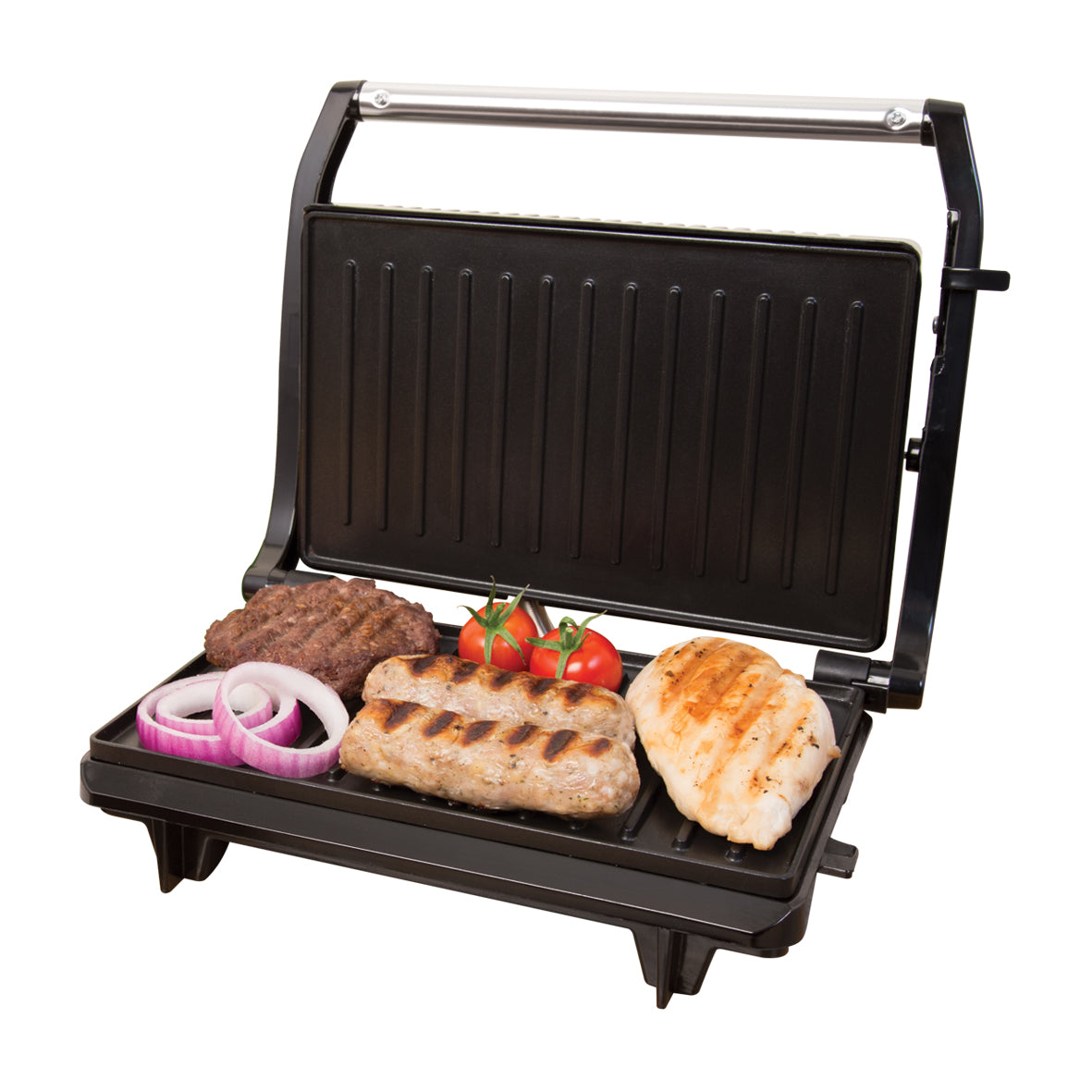 Compact Panini Press & Grill