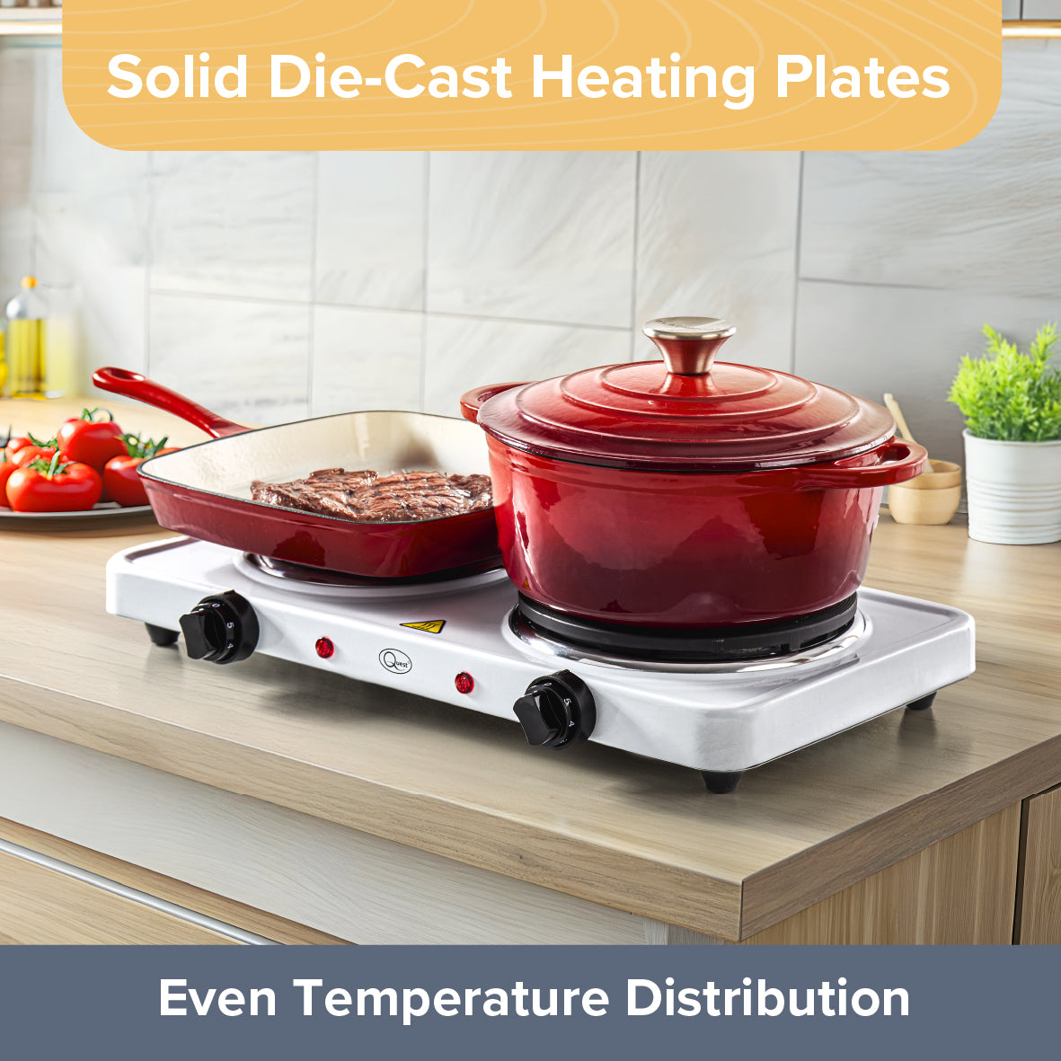 Twin Electric Hob