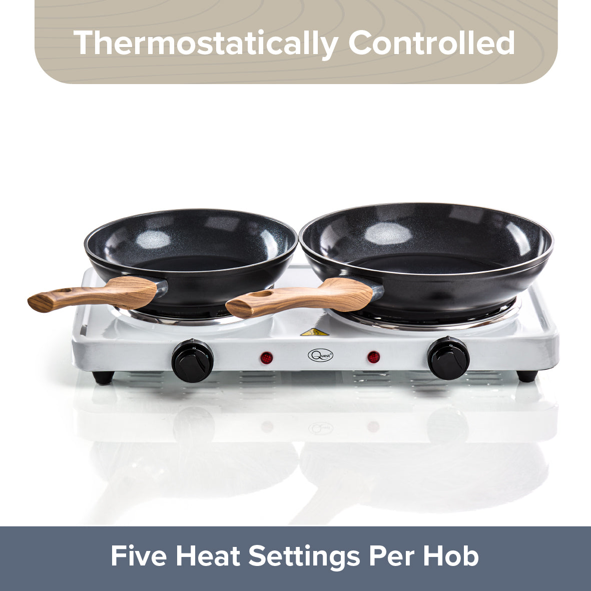 Twin Electric Hob