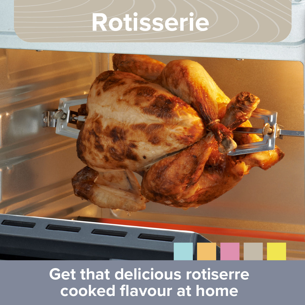 20L Mini Oven with Rotisserie