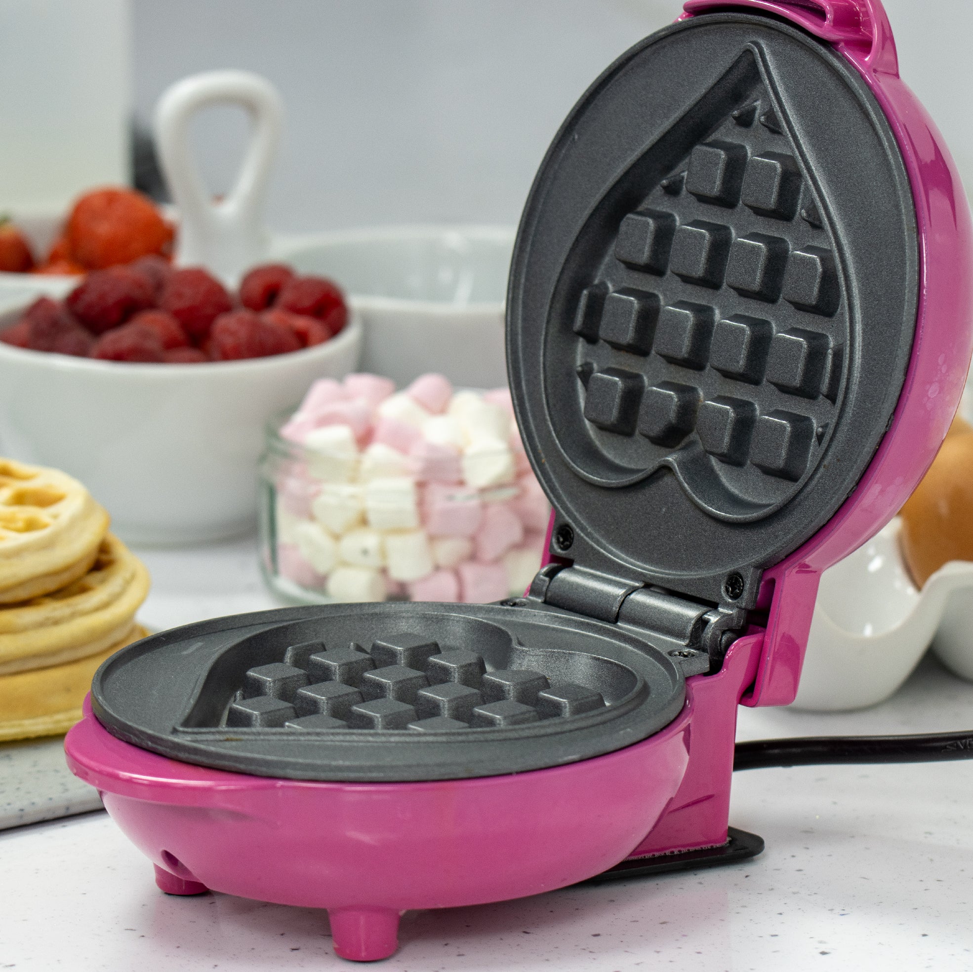 Mini Heart Waffle Maker