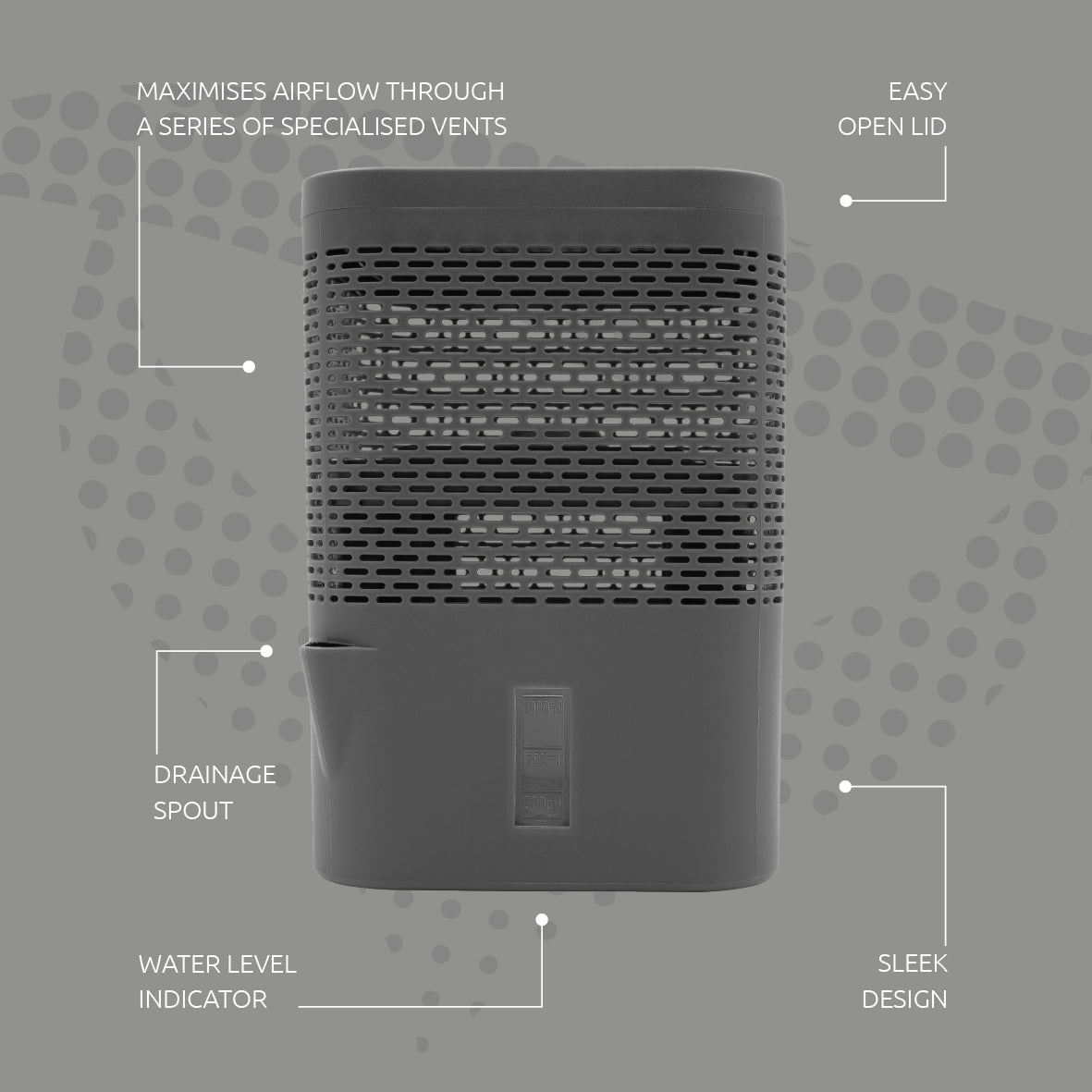 AirOne Classic Dehumidifier - Grey