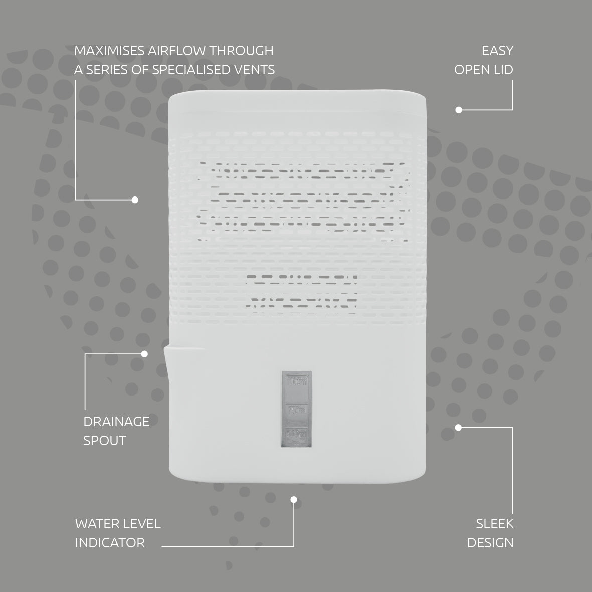 AirOne Classic Dehumidifier - White