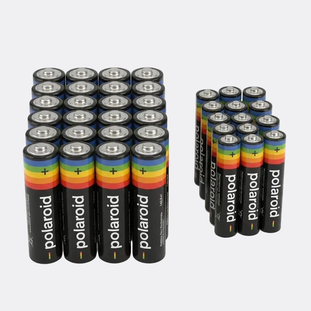 36 Pack Battery Set - 24 x AA, 12 X AAA