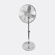 16" Oscillating Stand Fan - Chrome