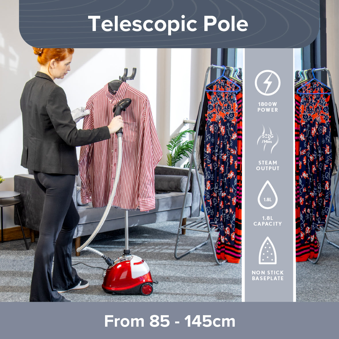 Vertical Garment Steamer