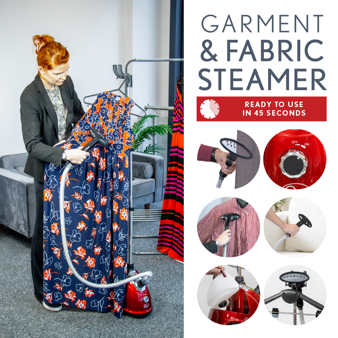 Vertical Garment Steamer