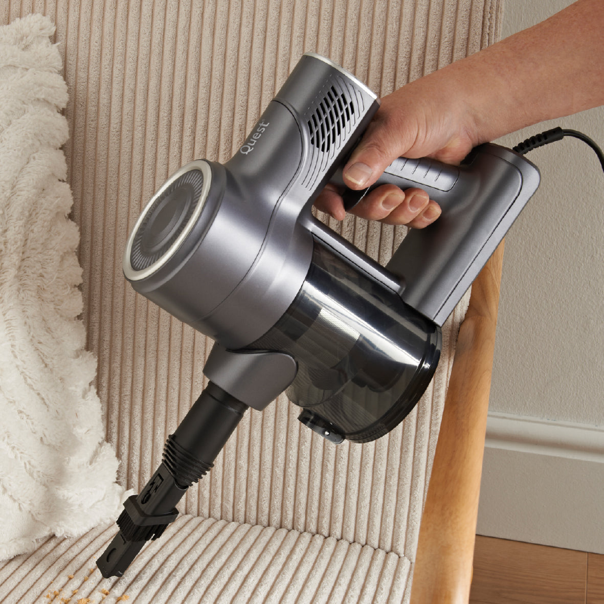 2-in-1 Handheld and Upright Vacuum Cleaner
