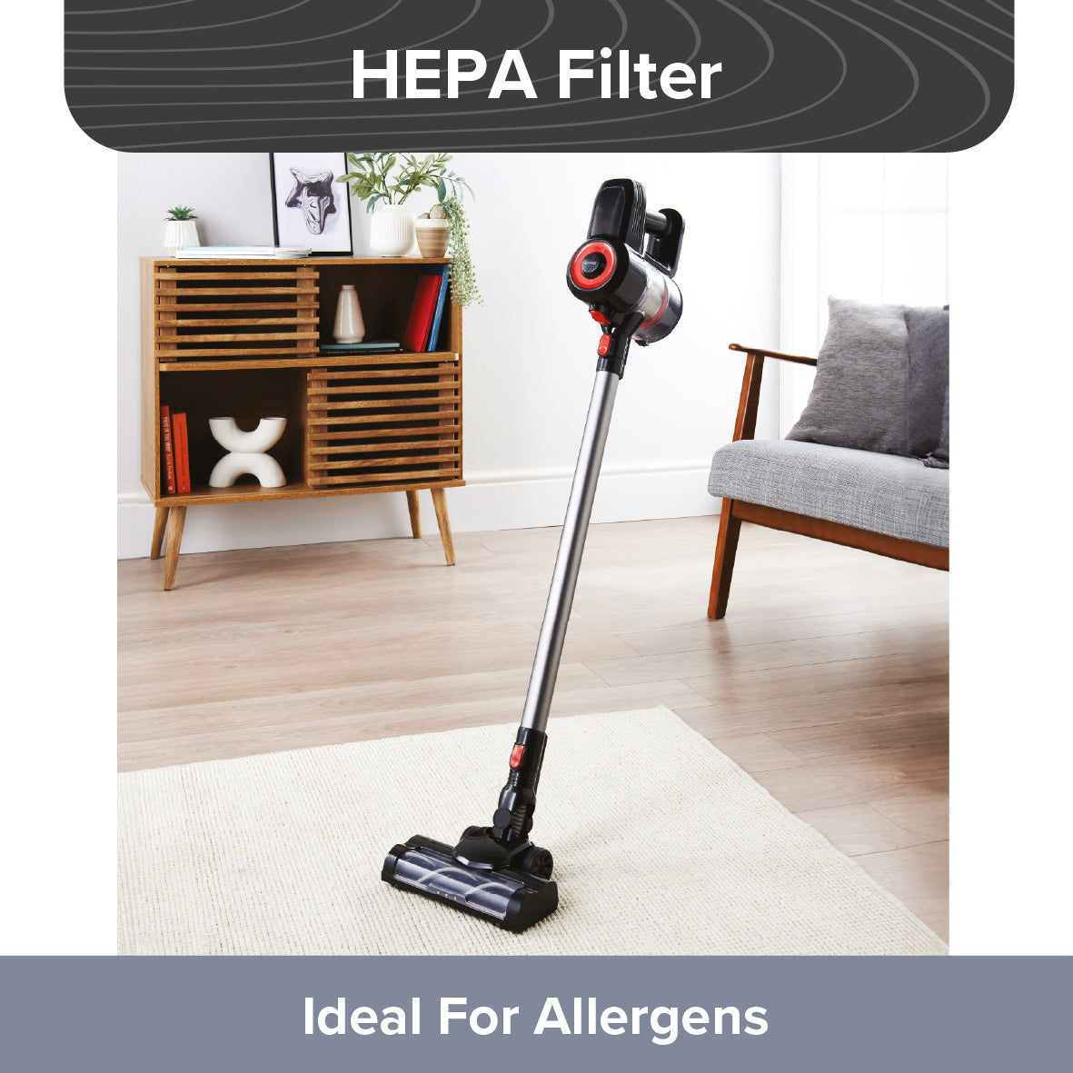 2-in-1 Cordless Vacuum Cleaner