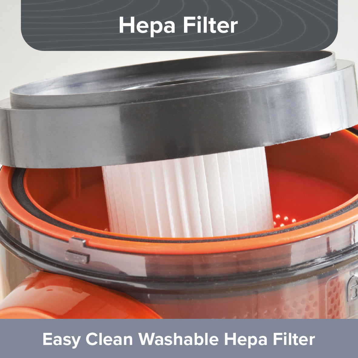 Compact Bagless Cylinder Vacuum Cleaner