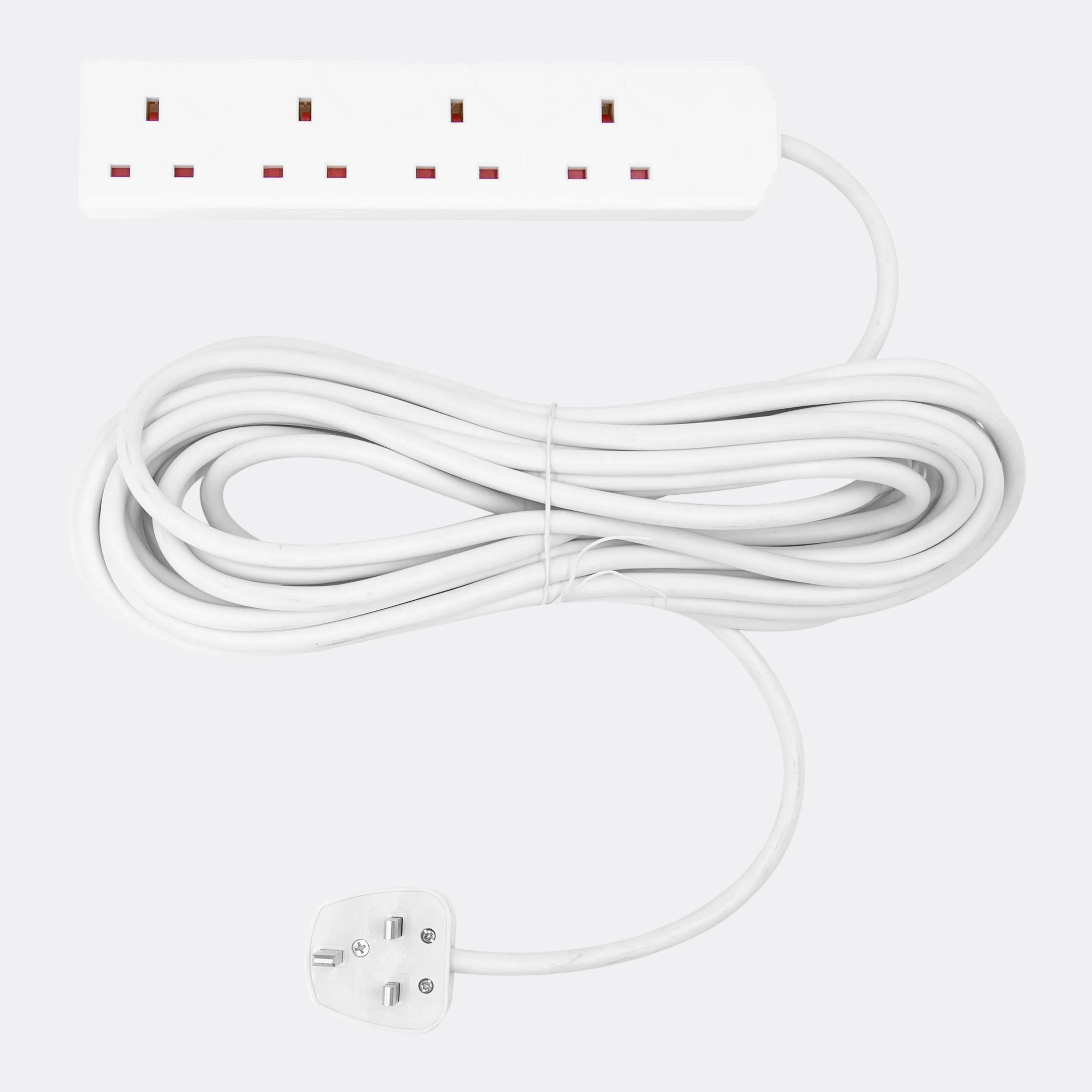 4-Way 10m Extension Lead