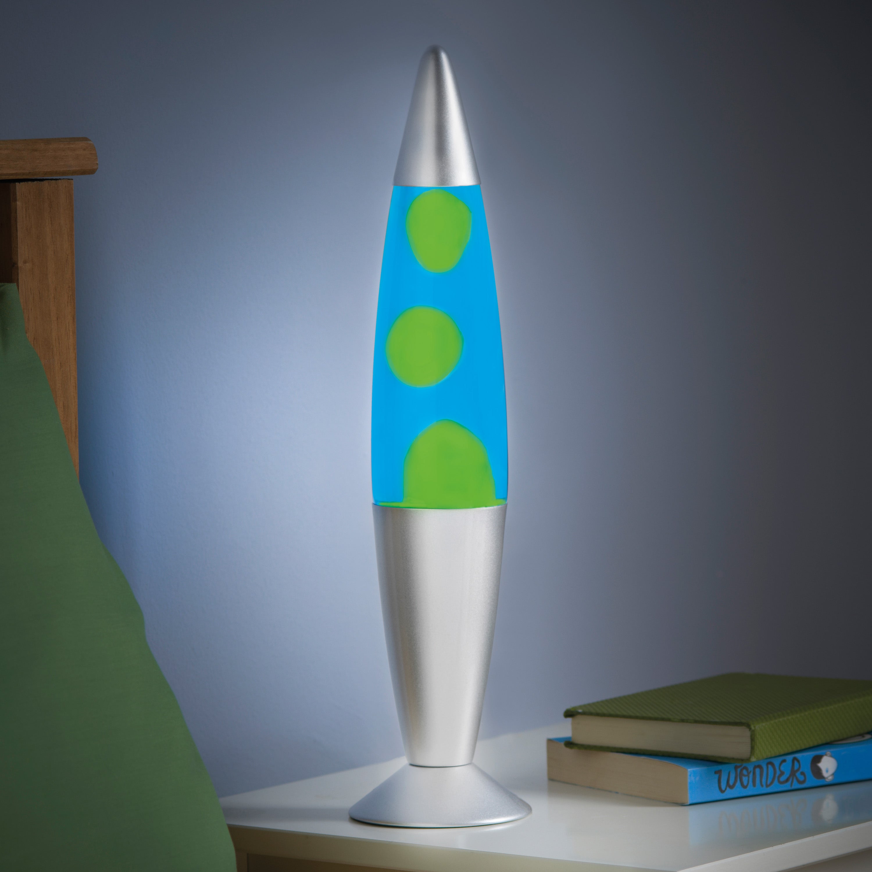40cm Blue & Green Lava Lamp