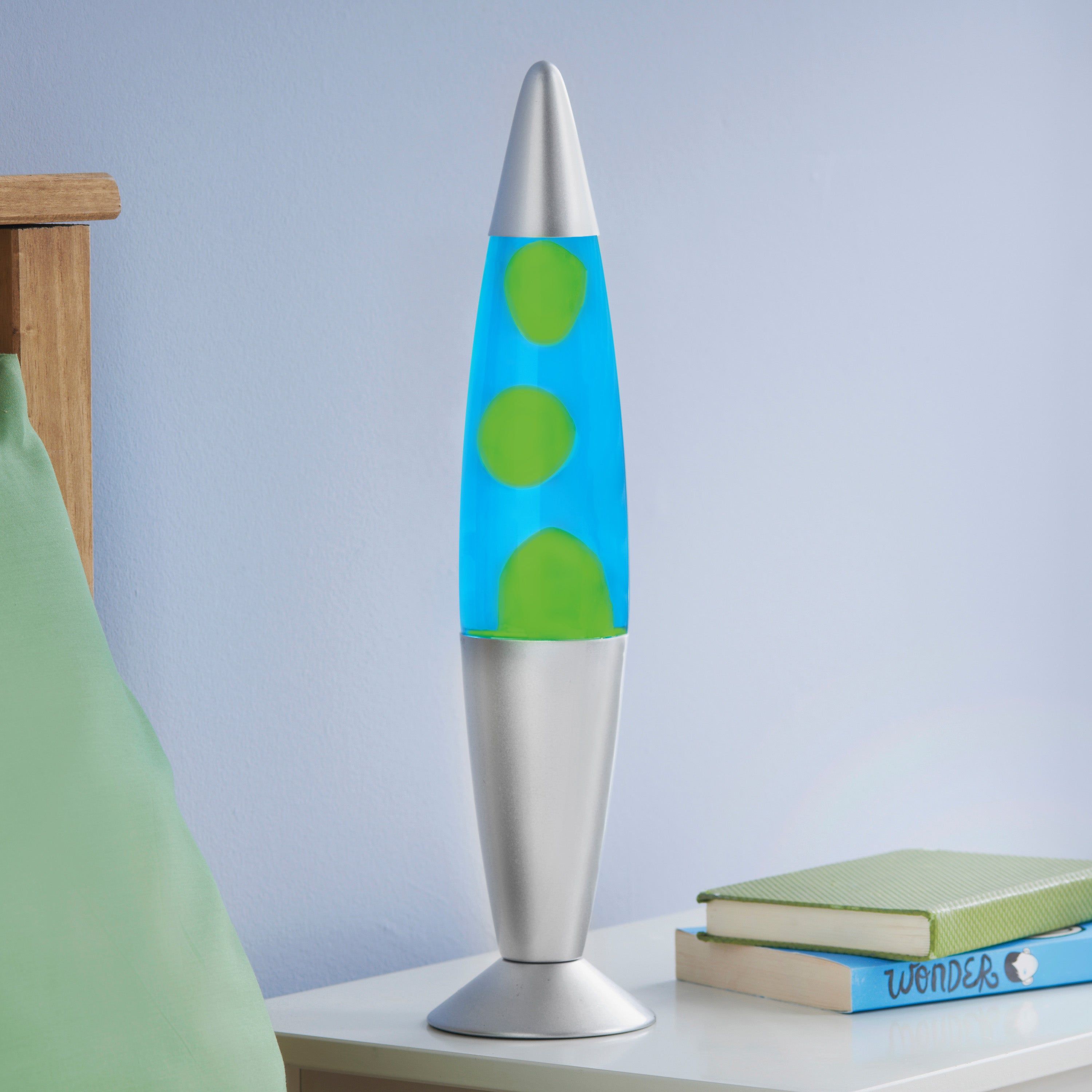 40cm Blue & Green Lava Lamp