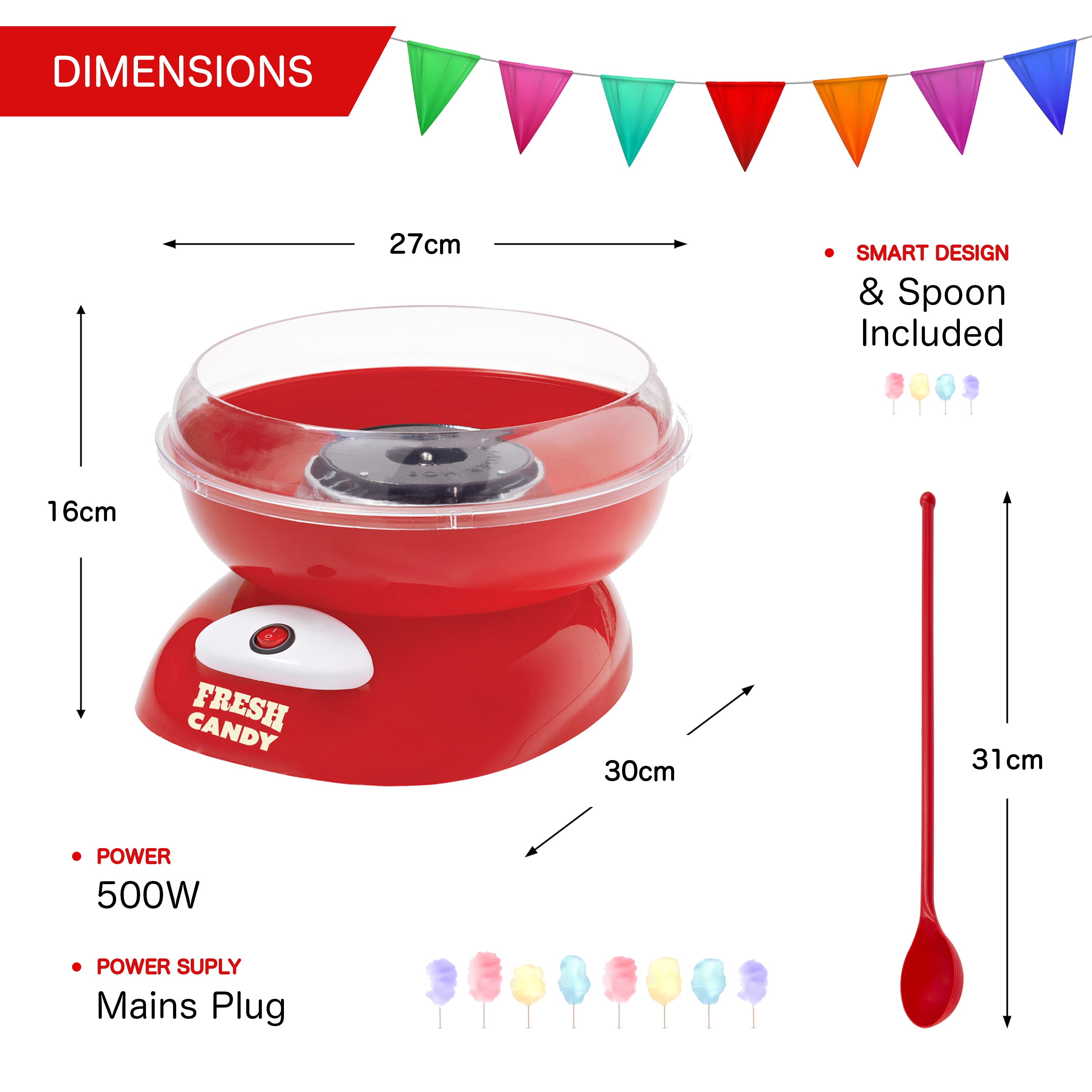 Large Candy Floss Maker