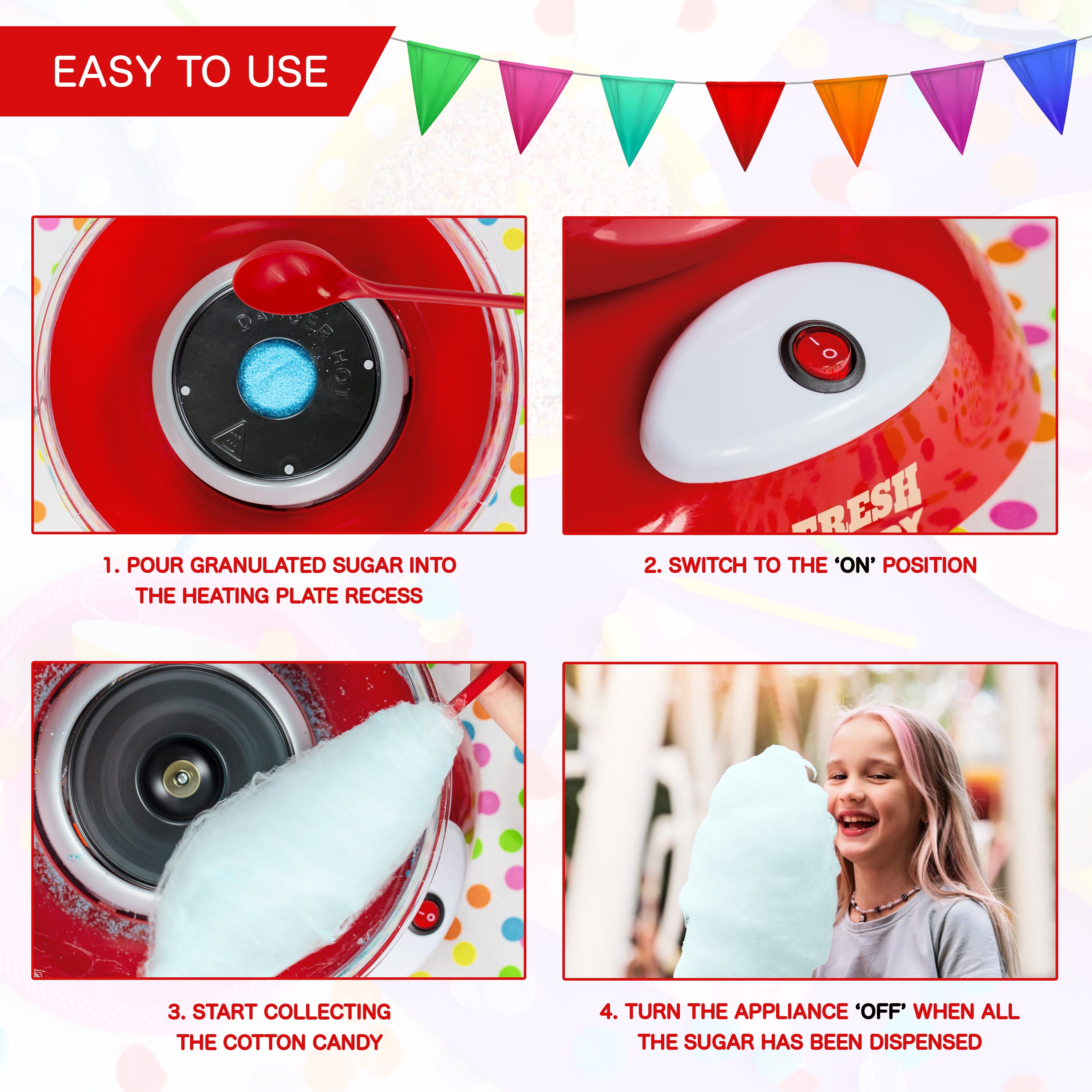 Large Candy Floss Maker