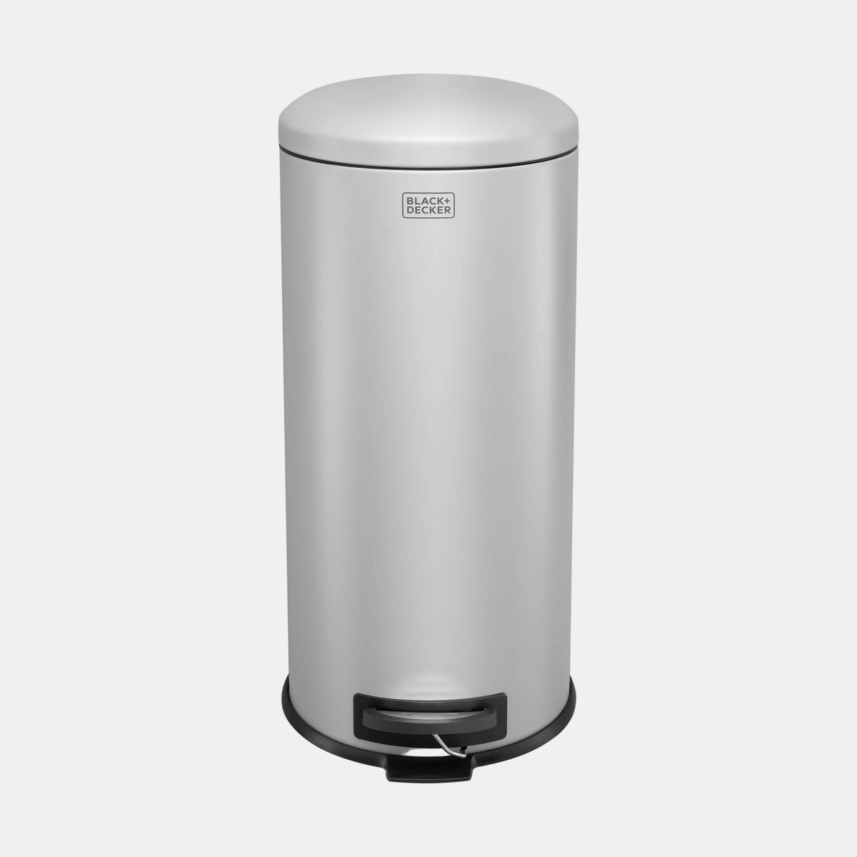 Dome Lid Pedal Bin Grey