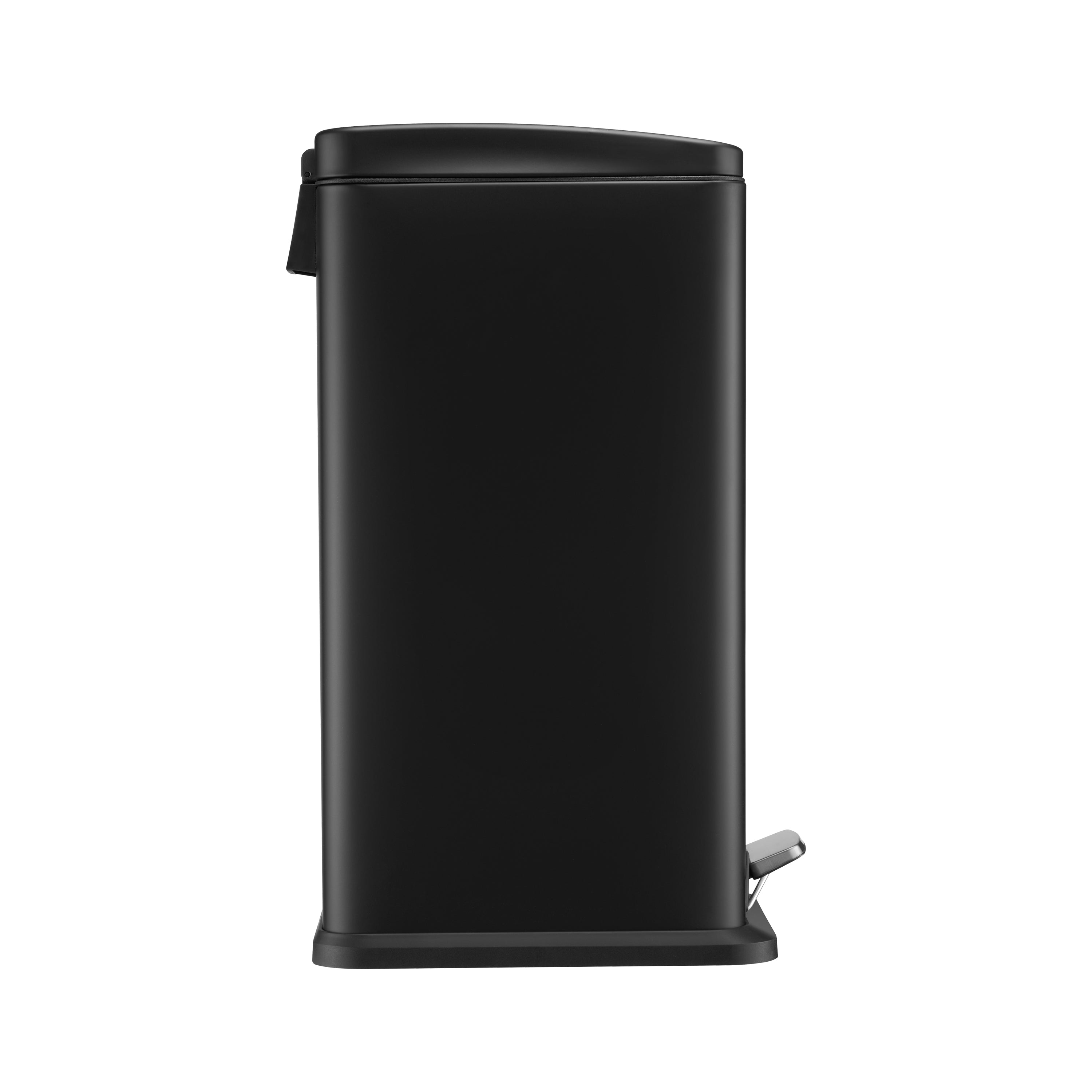 20L Slimline Pedal Bin Matt - Black