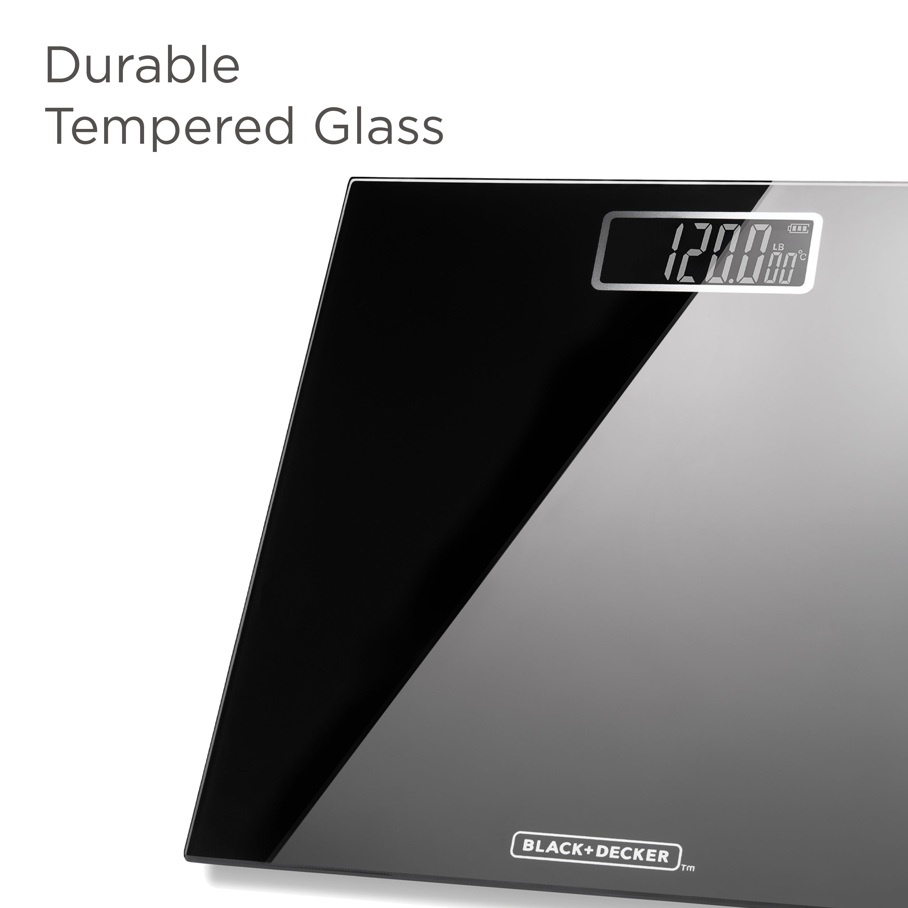 Digital Bathroom Scales - Black