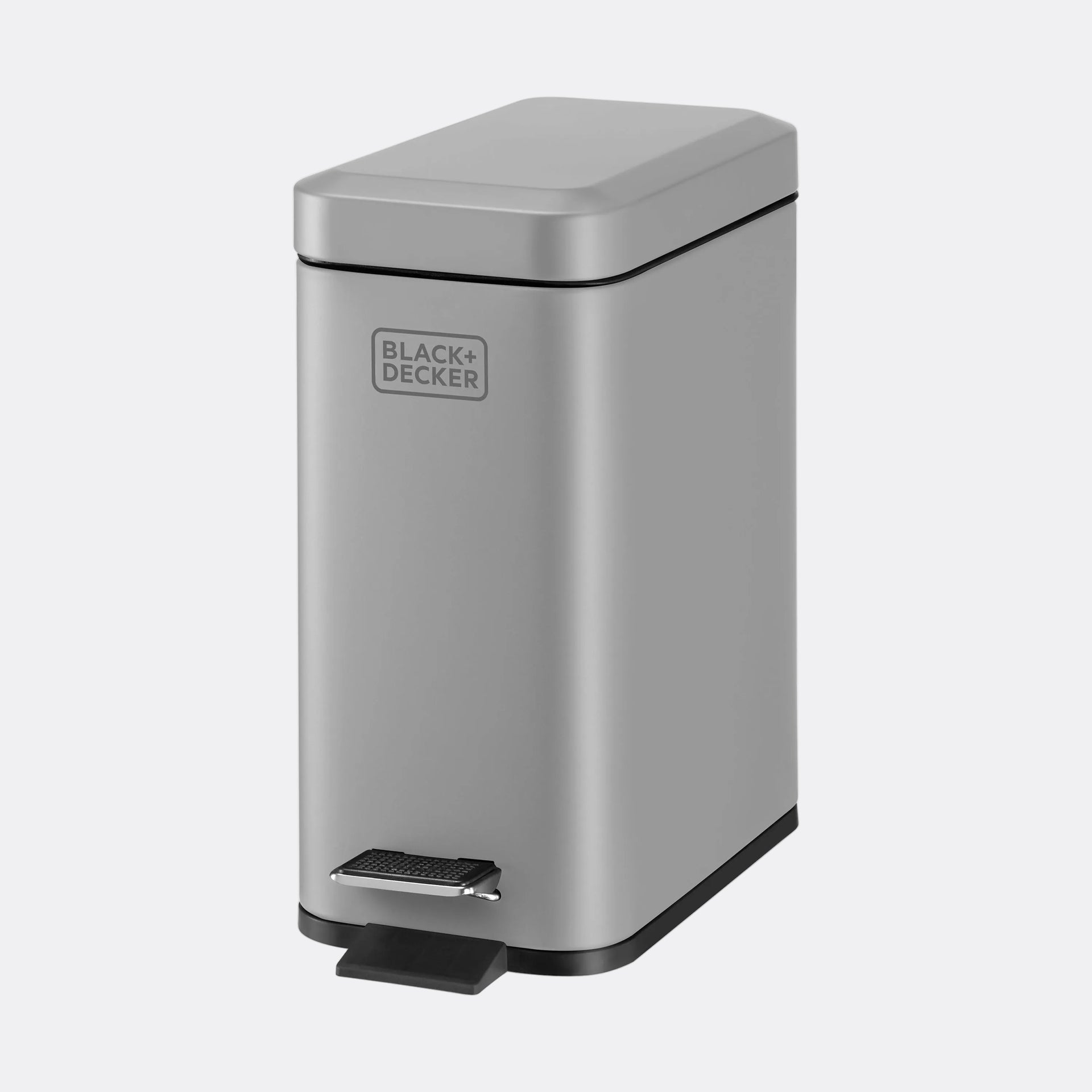 Slimline Pedal Bin Grey