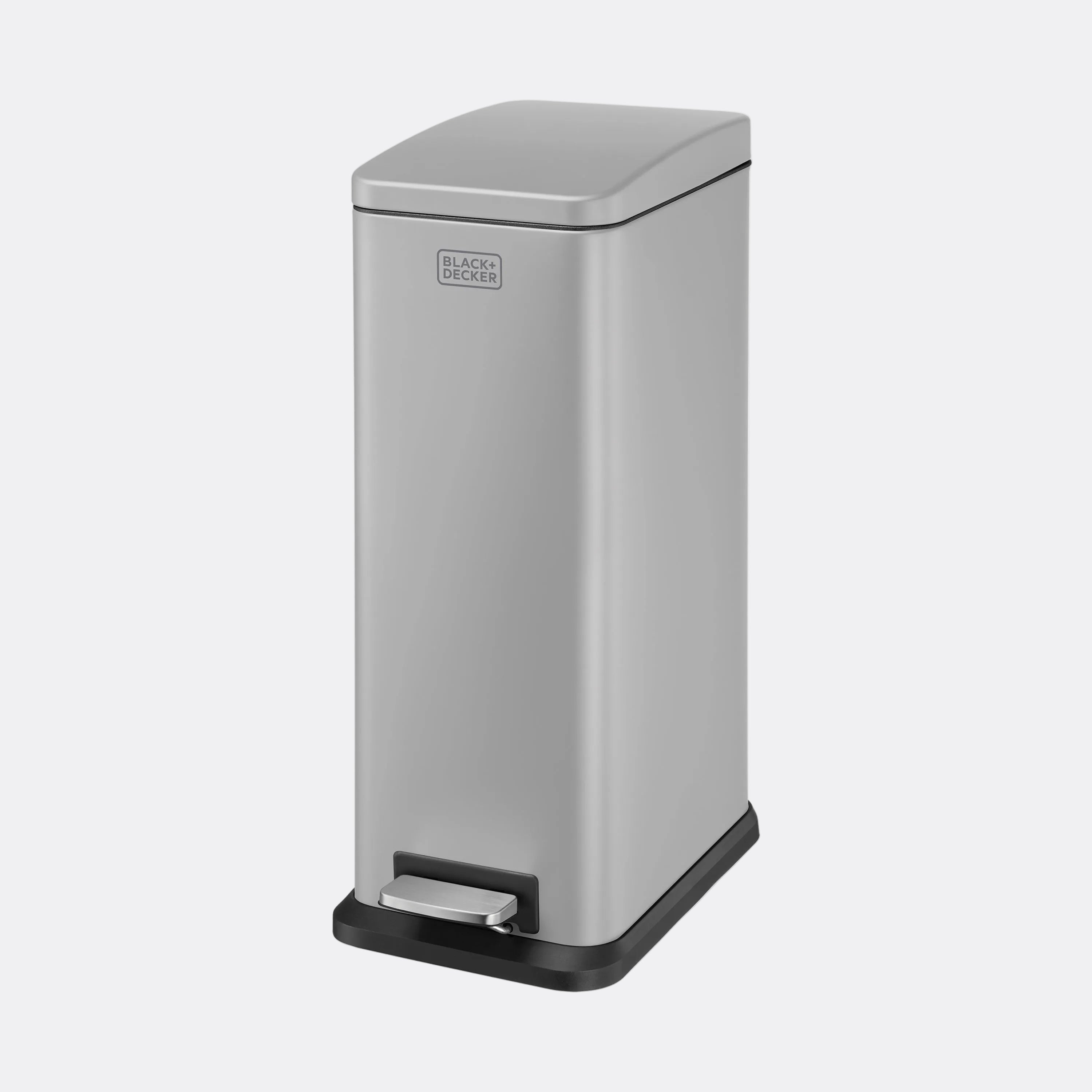 20L Slimline Pedal Bin - Grey