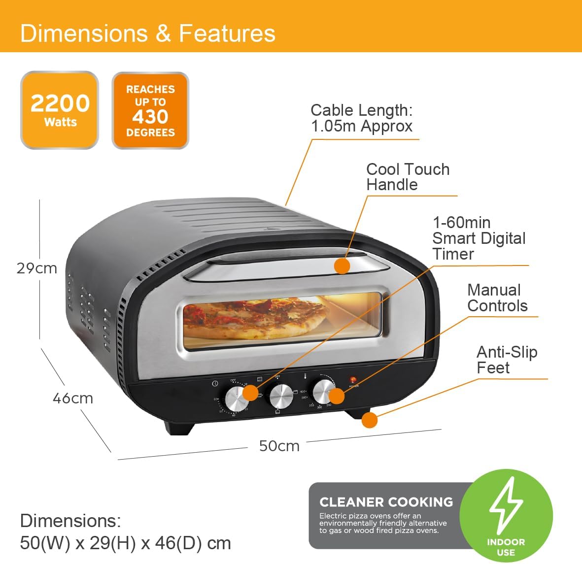 Electric Pizza Oven