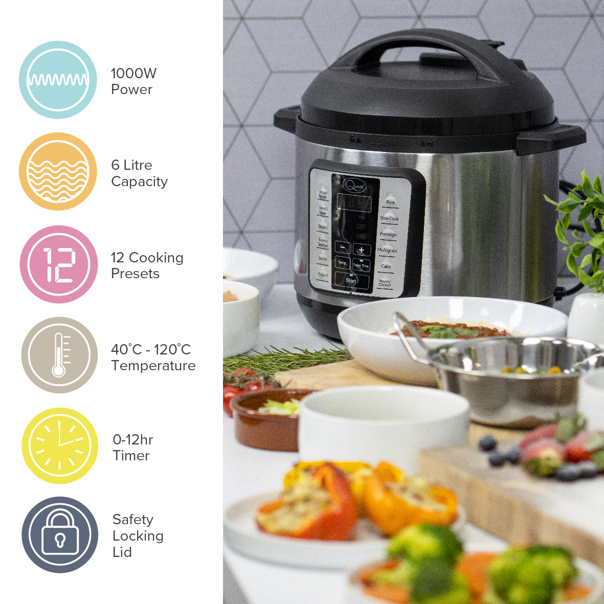 12-in-1 Electric Pressure Cooker