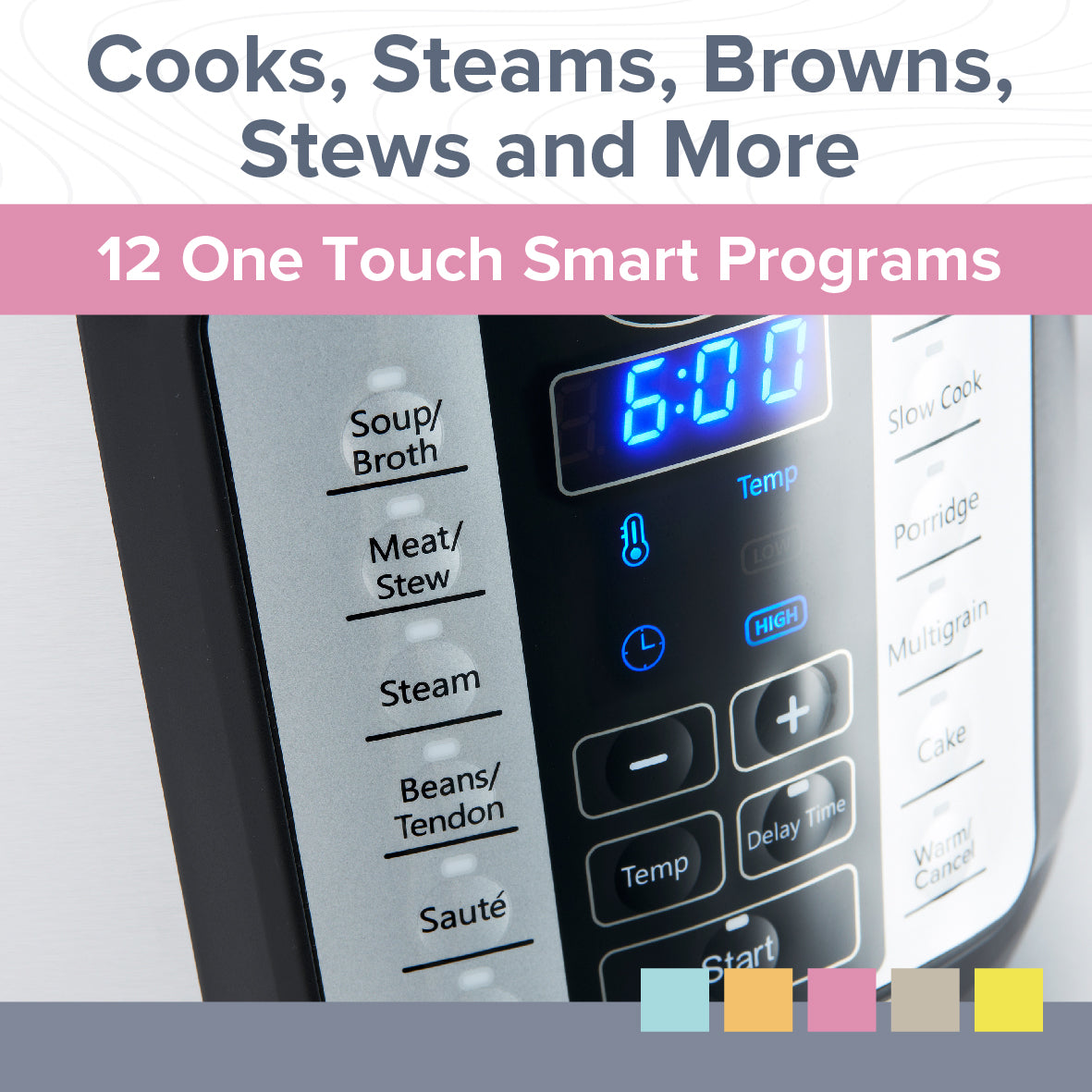 12-in-1 Electric Pressure Cooker