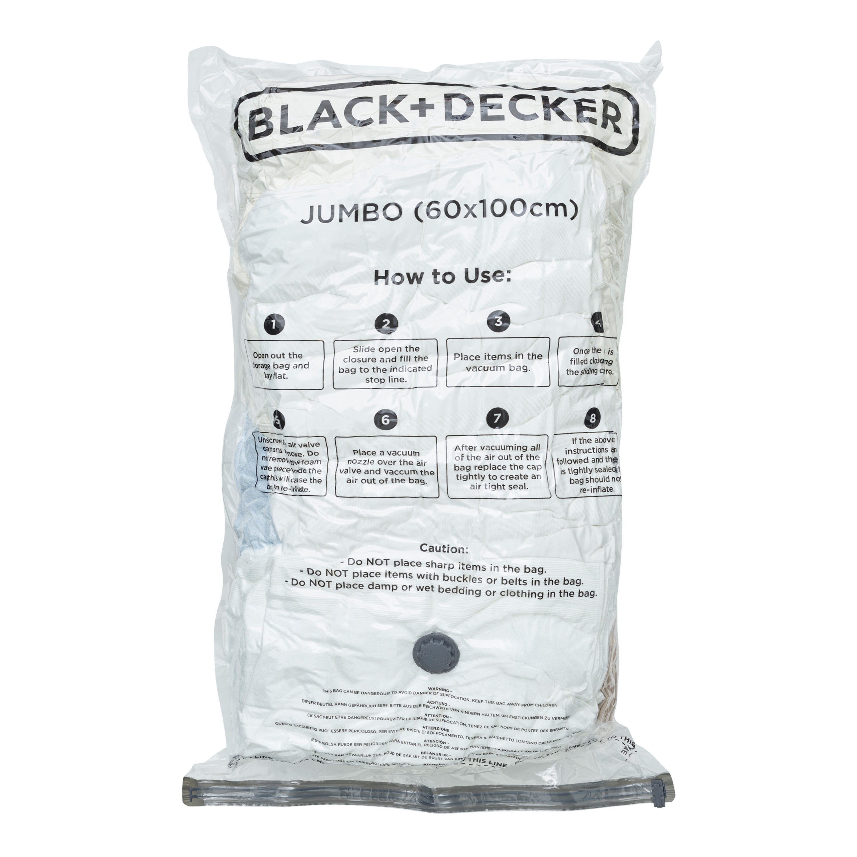 3pk Vacuum Storage Bag - Extra Large