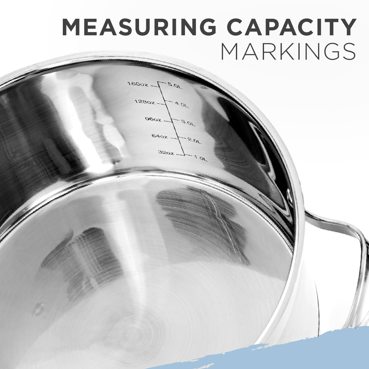 Stainless Steel Pro 24cm Stock Pot with Lid