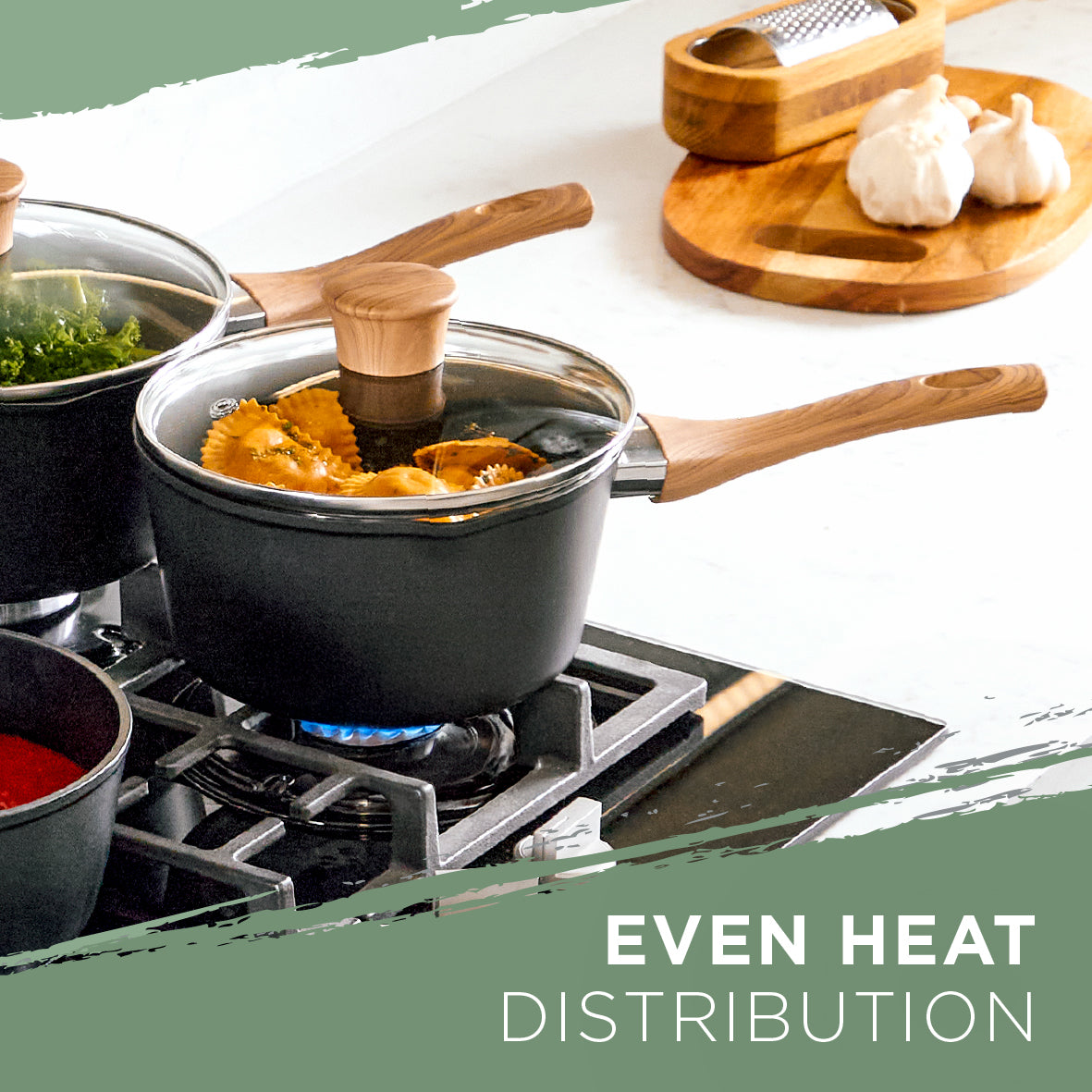 Sherwood 18cm Saucepan with Lid