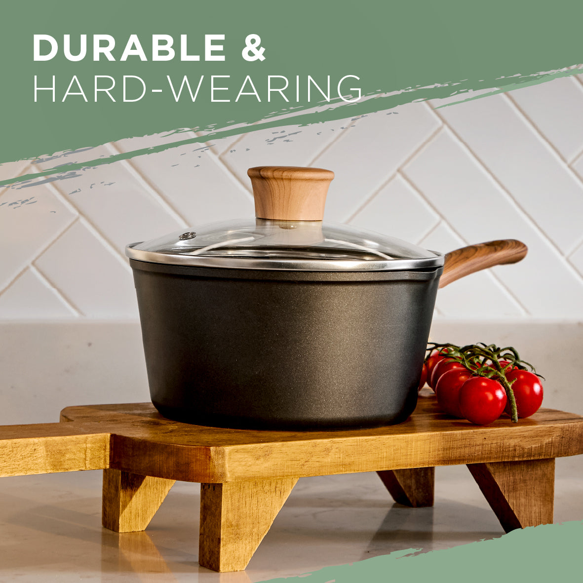 Sherwood 18cm Saucepan with Lid