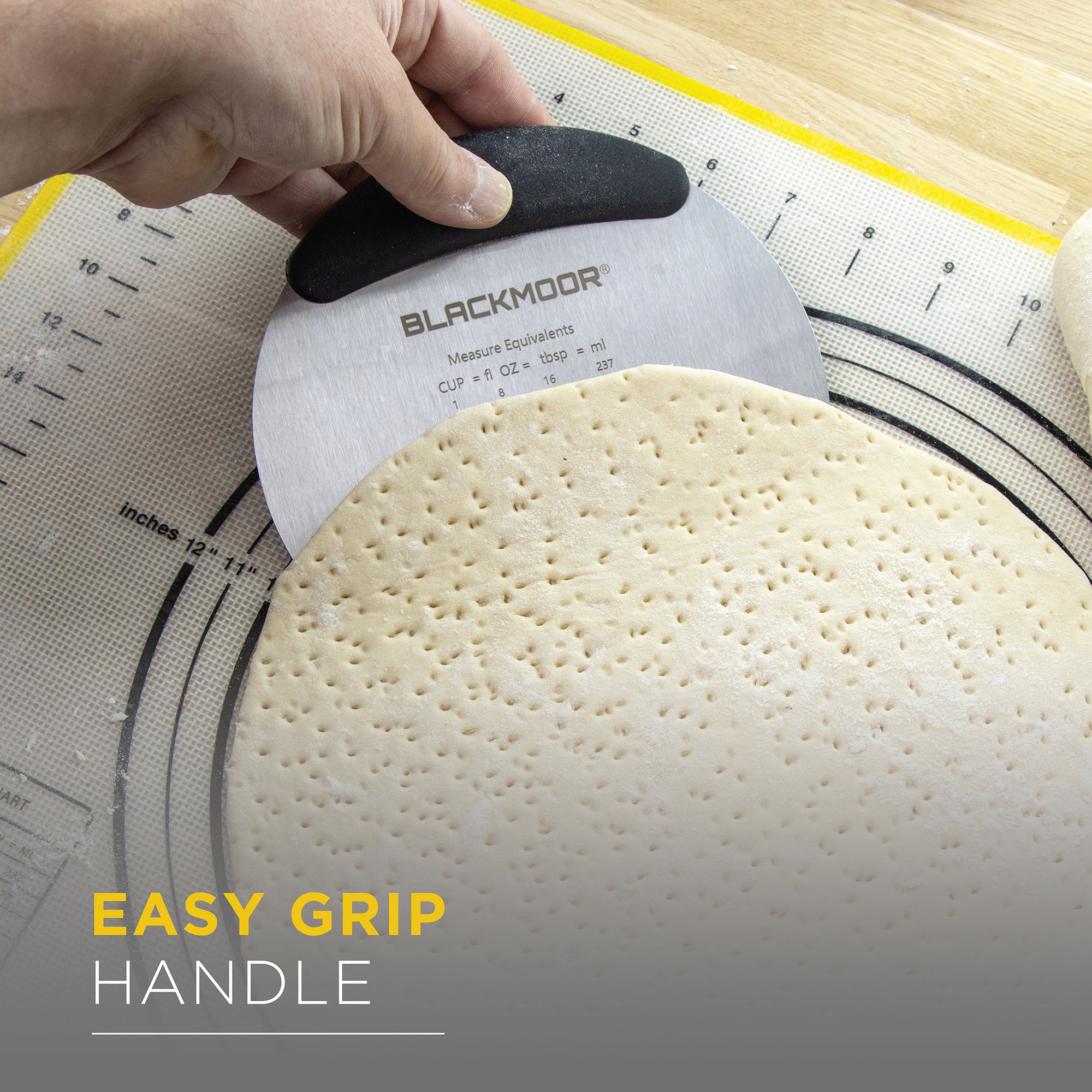 3pk Dough Scrapers