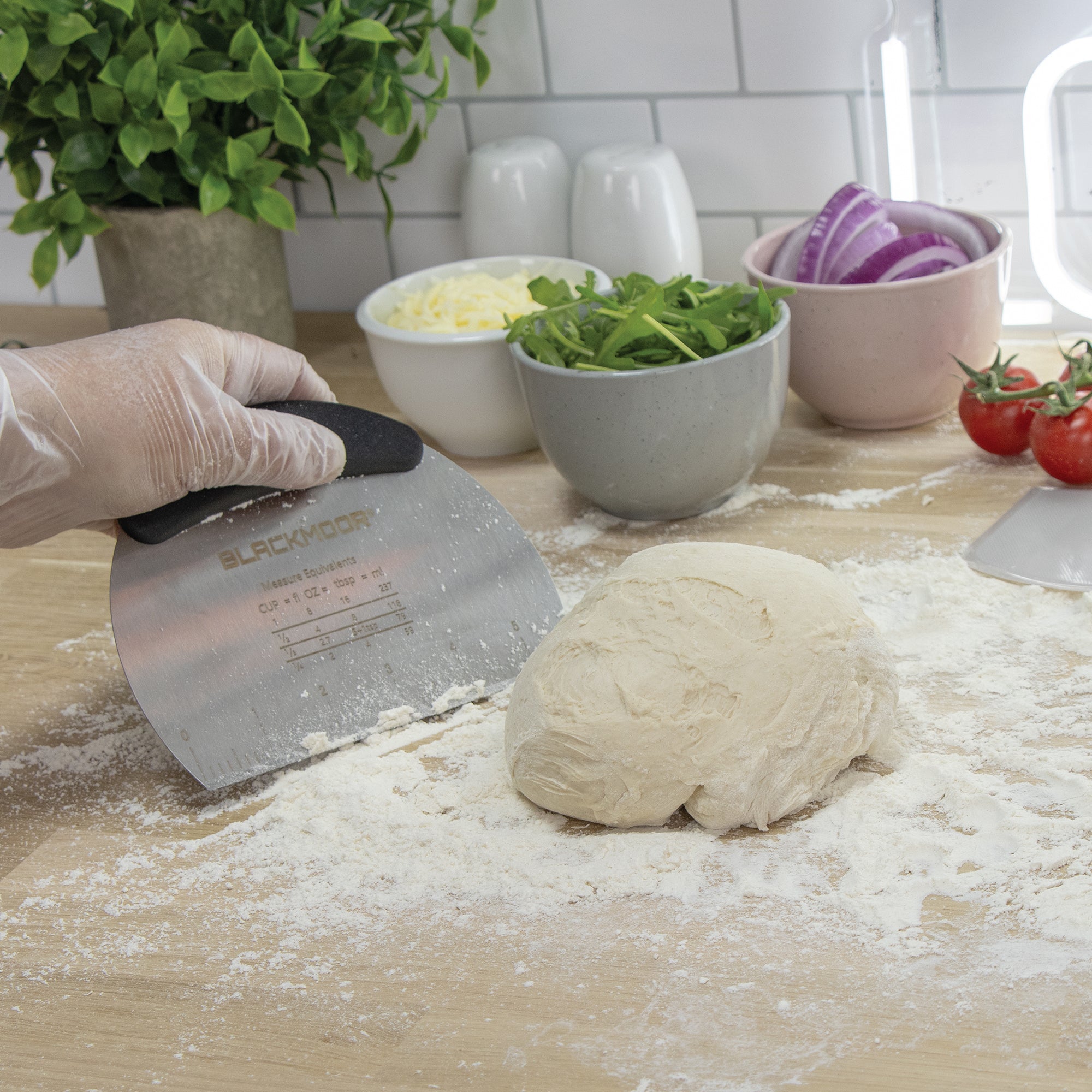 3pk Dough Scrapers