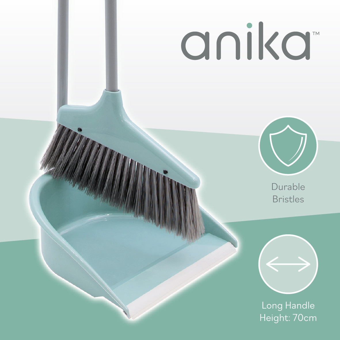 Long Handled Dustpan & Brush
