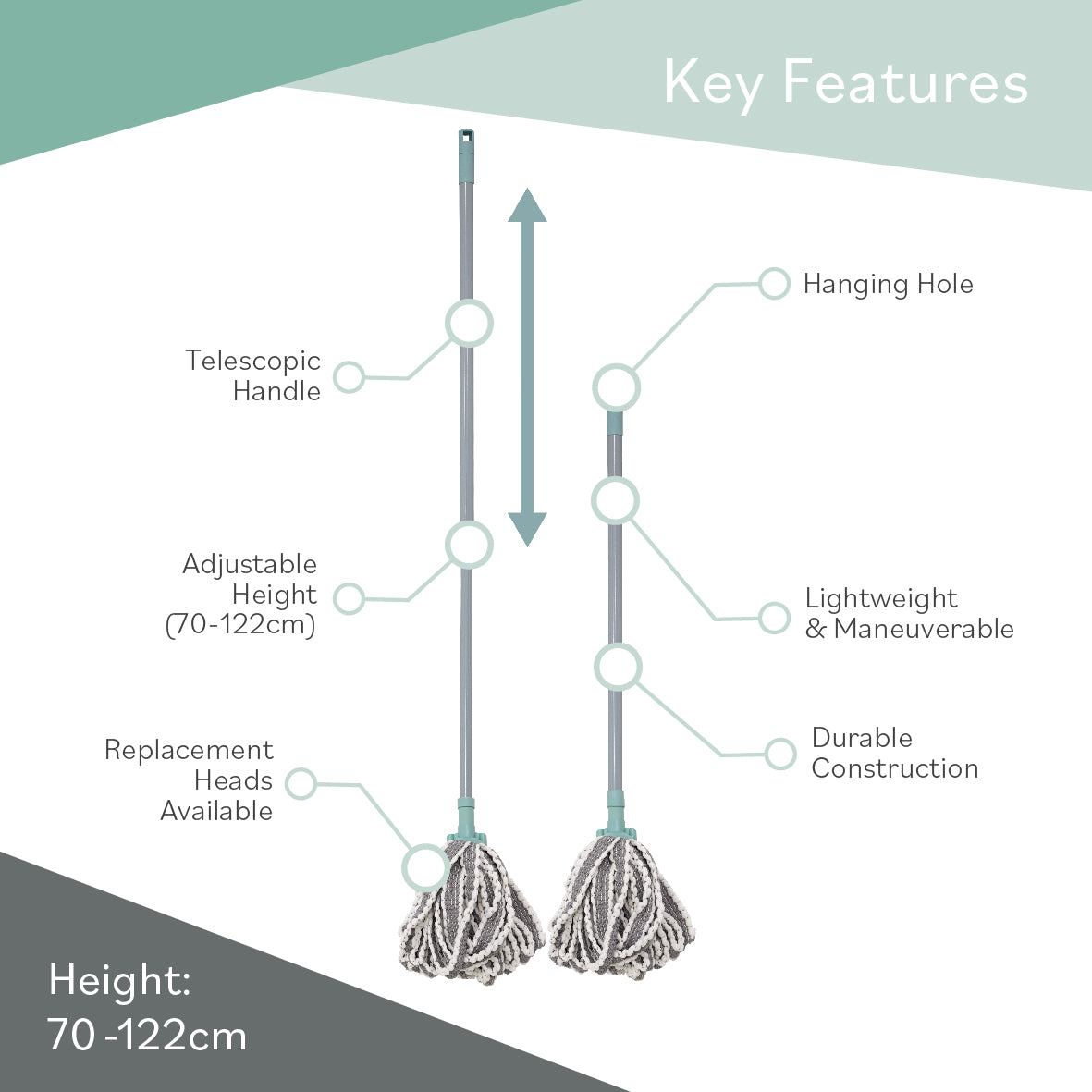 Extendable Mop