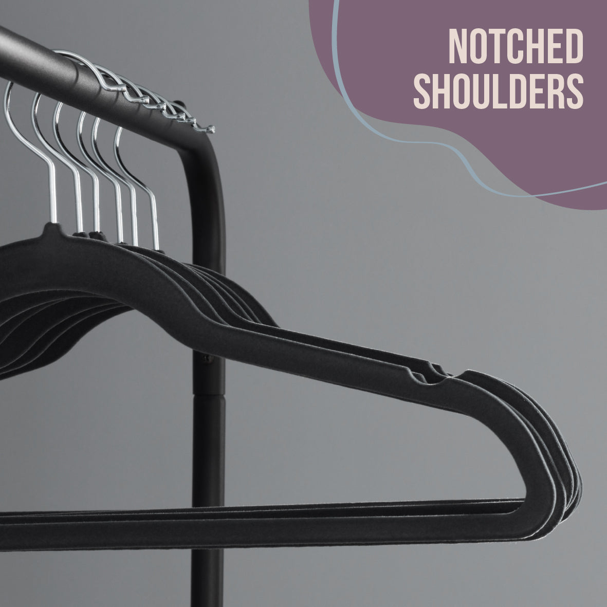 Velvet Coat Hangers - Set of 20