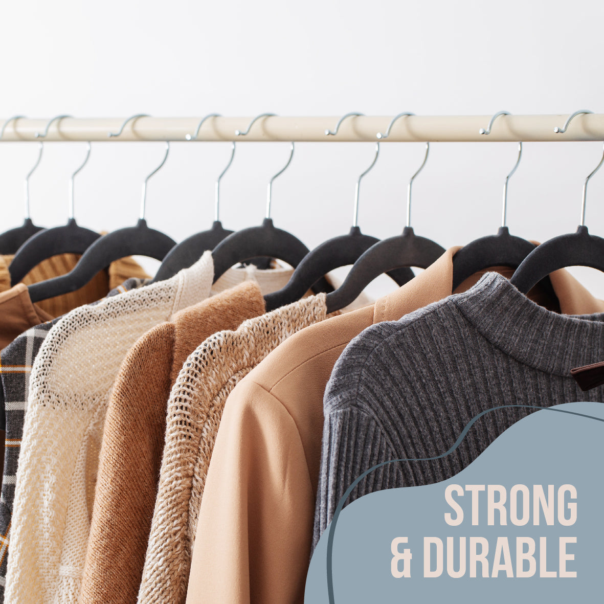 Velvet Coat Hangers - Set of 20