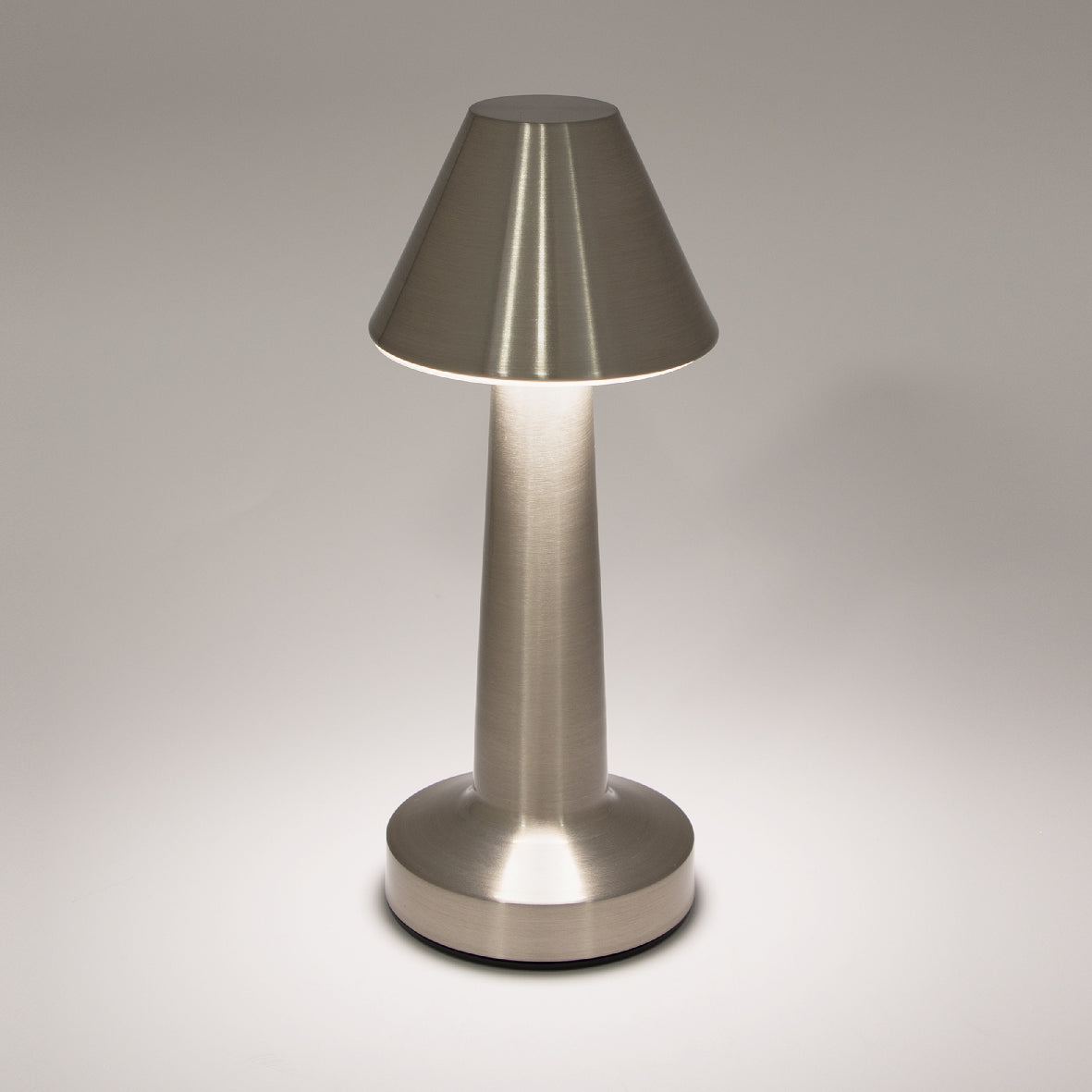 Rechargeable LED Table Lamp - Silver
