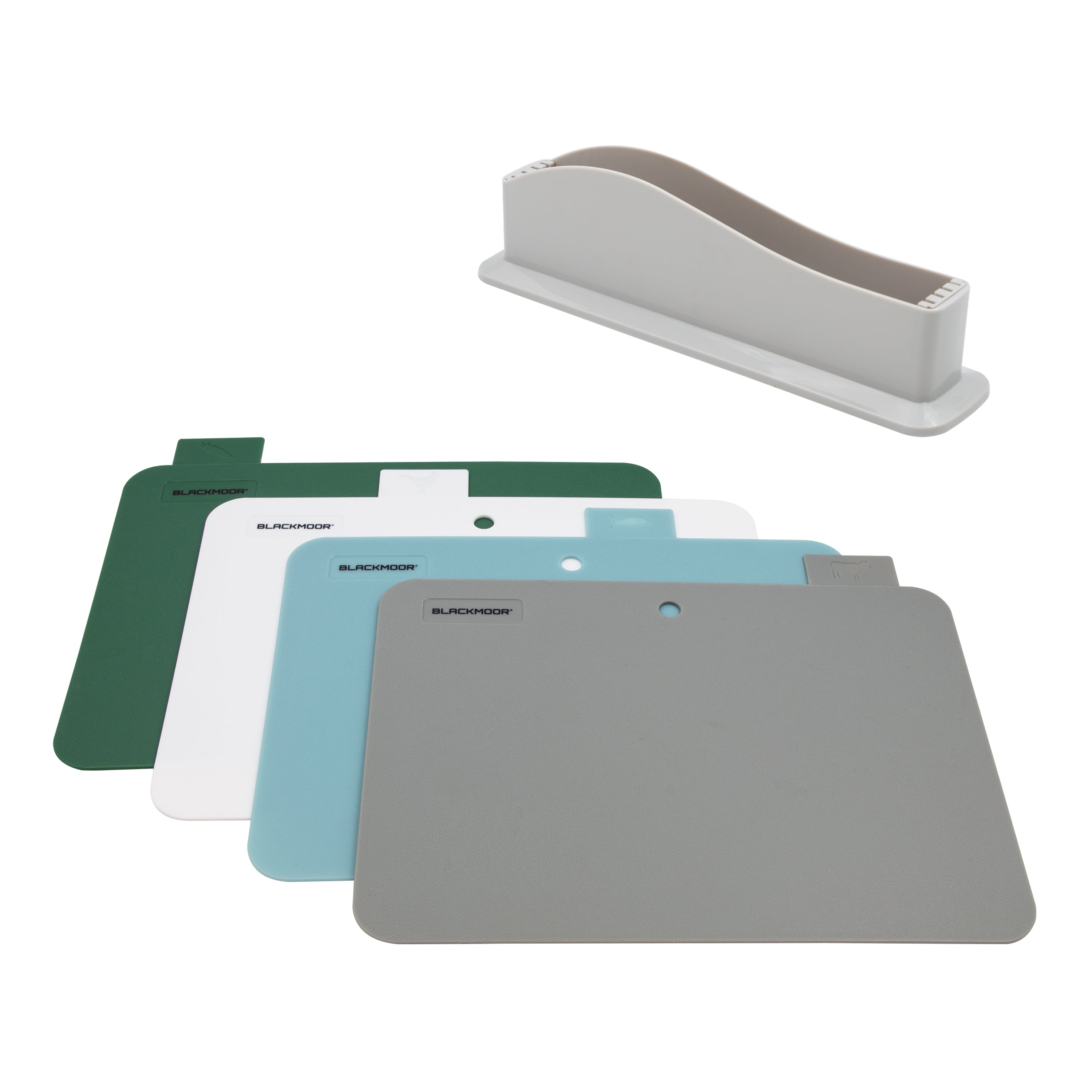 Set Of 4 Colour Coded Chopping Boards