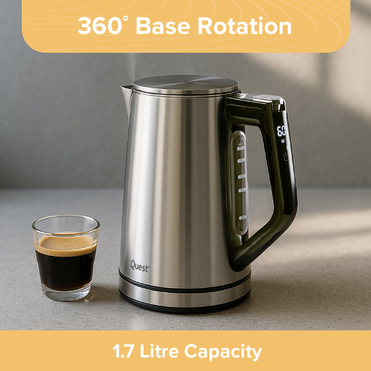 1.7L Digital Temperature Control Kettle