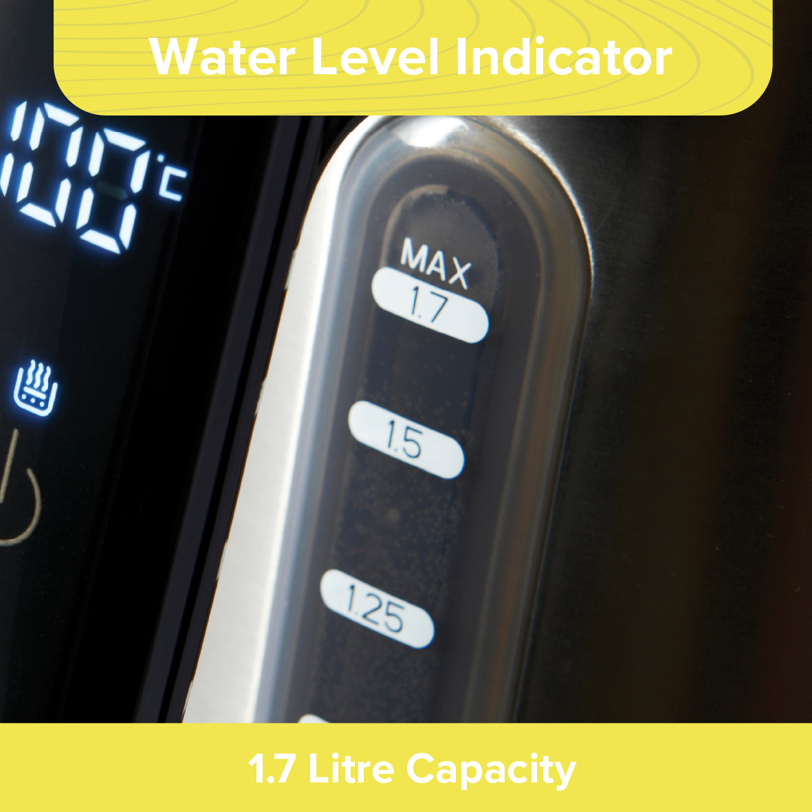 1.7L Digital Temperature Control Kettle