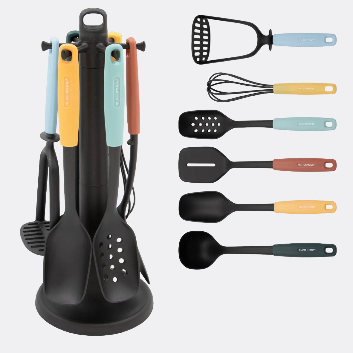 6 Piece Utensil Set Stand
