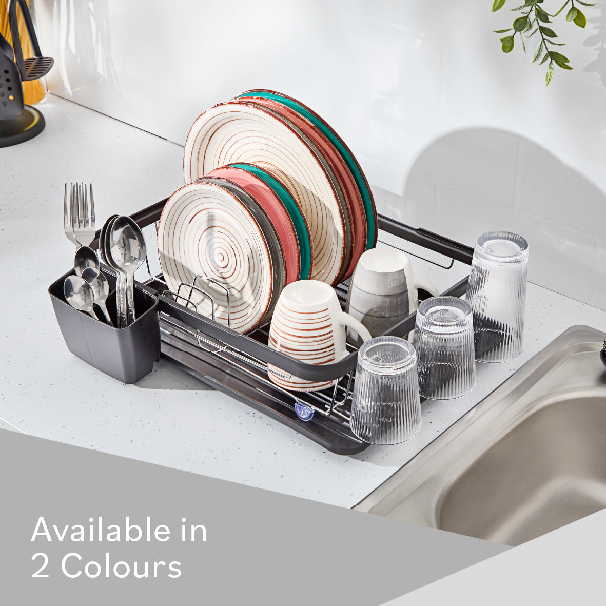 Dish Drainer - Grey